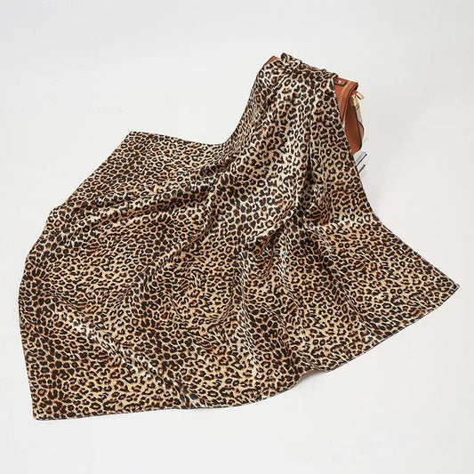 ANIMAL PRINT FESTIVAL SCARF - Star and Chain-